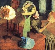 Edgar Degas La Boutique de Mode USA oil painting artist